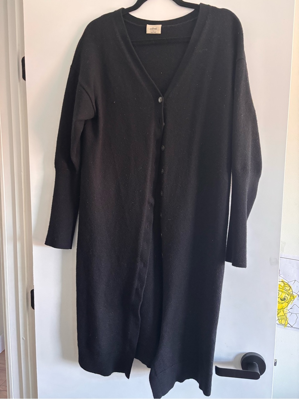 Aritzia Wilfred Utopia Sweater dress 100% merino wool